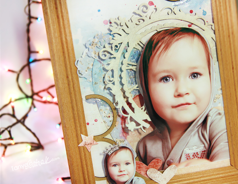 Little queen and Merry Christmas card – Tanya Batrak