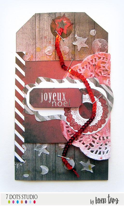 Two gift tags by Keren Tamir {December Memories Kit}