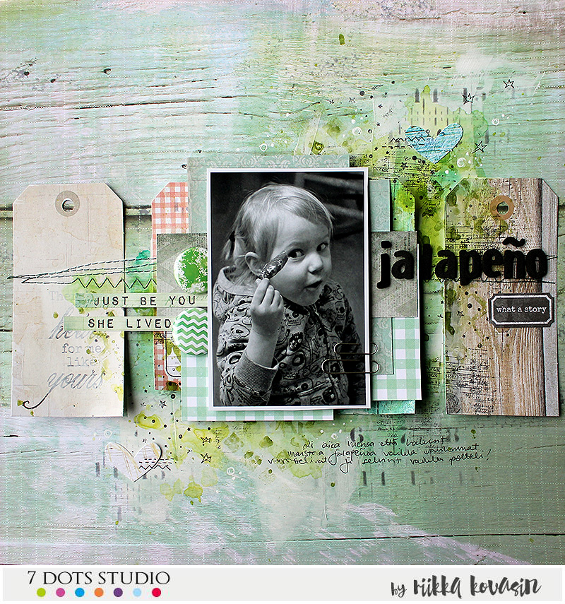 Jalapeno – a layout with a video by Riikka Kovasin