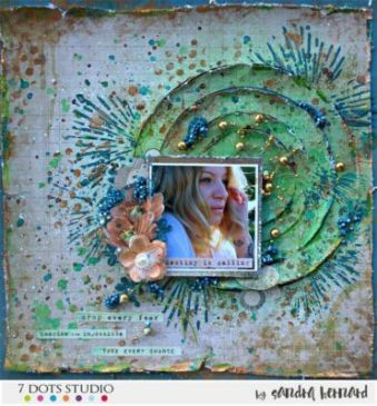 two layouts and a video from sandra bernard