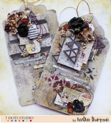 oversized tags by heather thompson