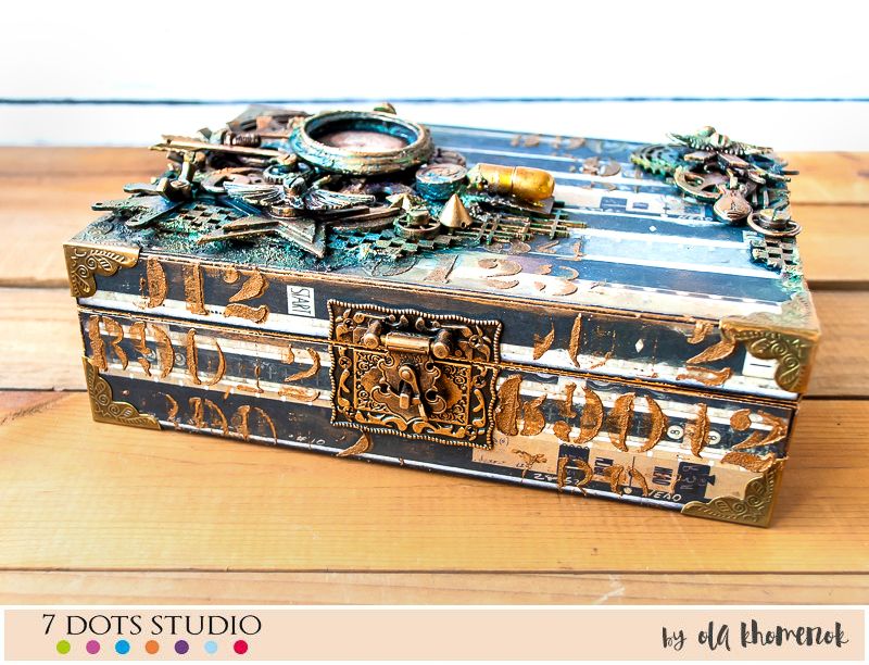 steampunk box by ola khomenok