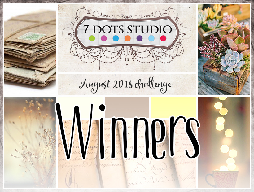 August 2018 Winners and Features