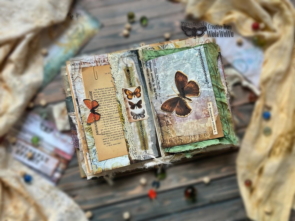 butterfly effect junk journal by artajunk