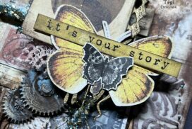 Butterfly Effect Vintage Cards by Marietta