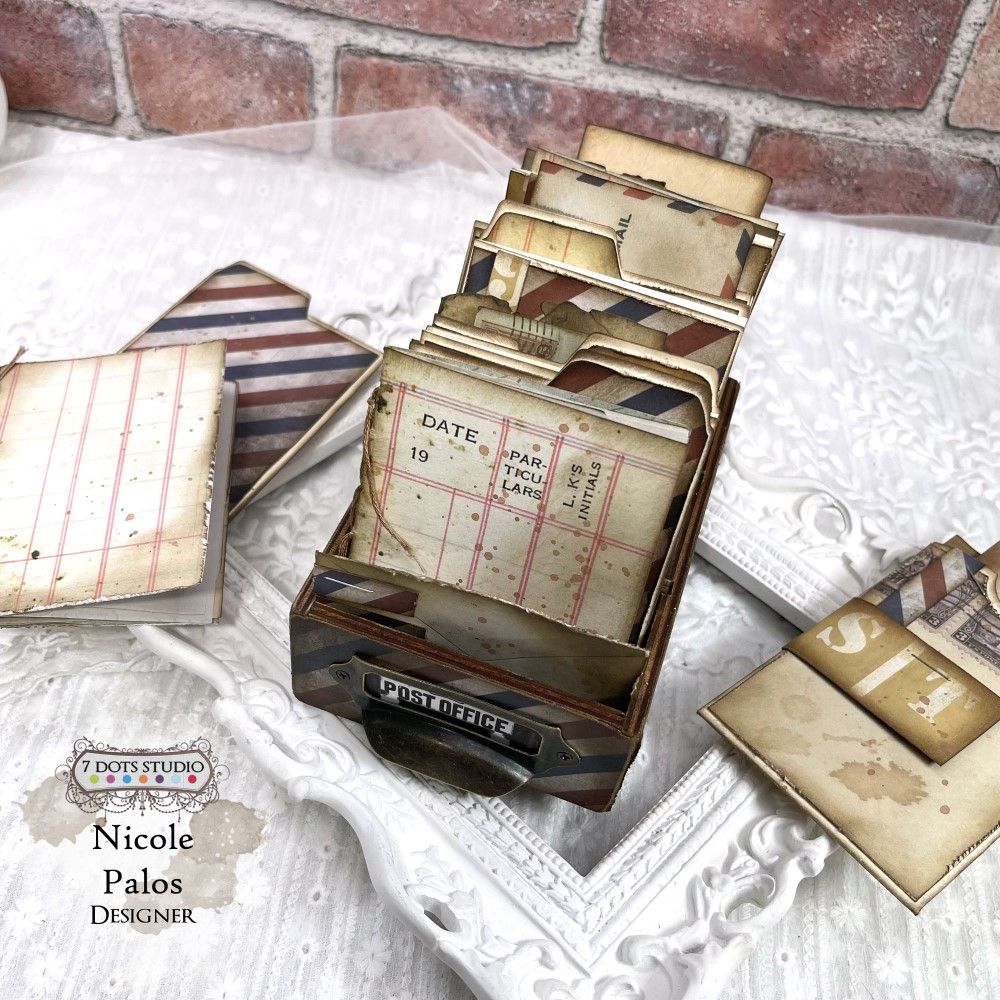 air mail vintage drawer by nicole