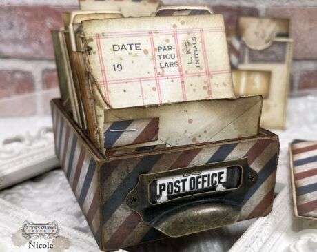 air mail vintage drawer by nicole