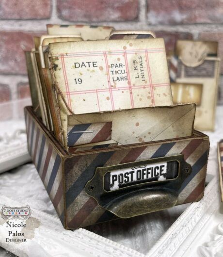 Air Mail Vintage Drawer by Nicole