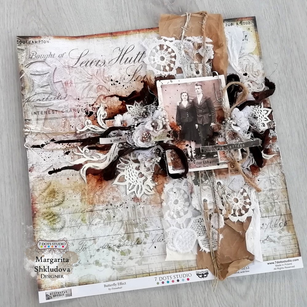 Butterfly Effect vintage layout