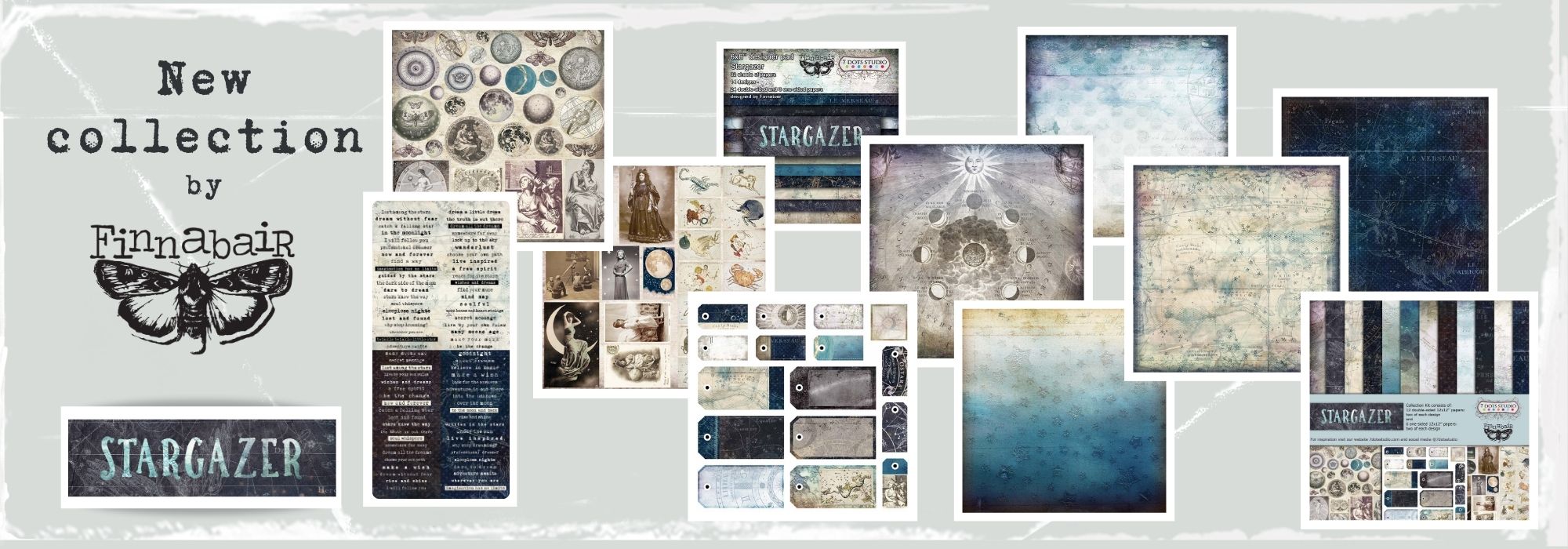 7 dots studio mixed media scrapbooking papers page 12